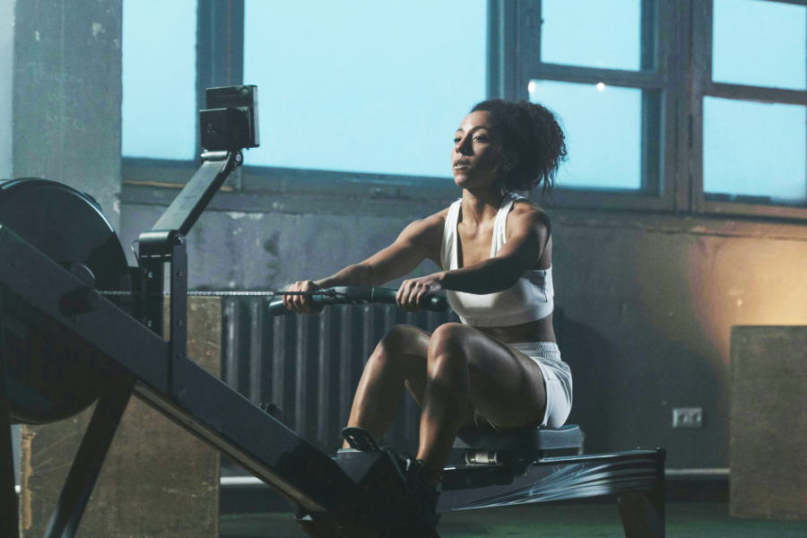 Nike Sleeveless White Printed Tank Top for Women